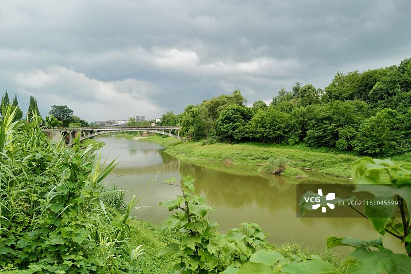 四川乐山大佛景区岷江、大渡河风光图片素材