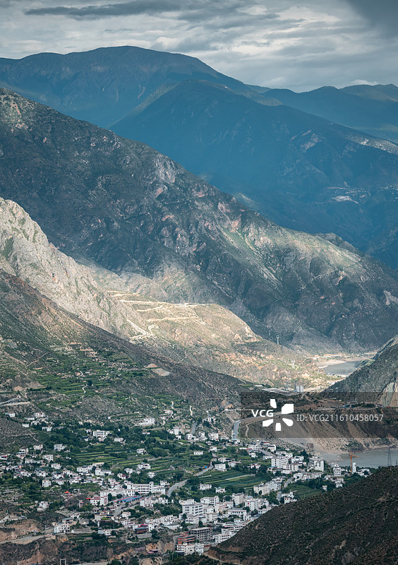 金沙江观景台金沙江大峡谷图片素材