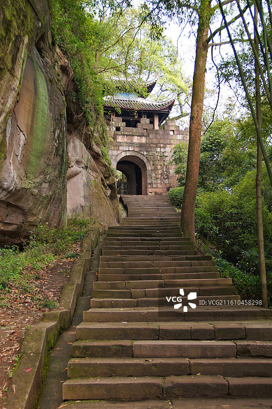 重庆合川钓鱼城图片素材