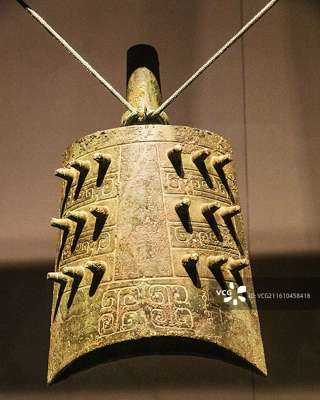 晋侯苏钟 西周厉王 （公元前9世纪中叶）上海博物馆东馆藏图片素材