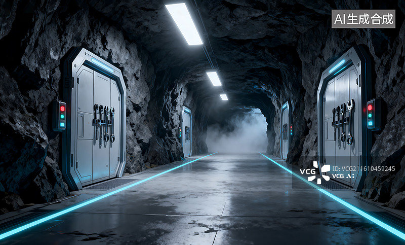 【AI数字艺术】智能实验室图片素材