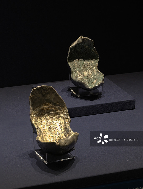 银锭_明_江南水乡博物馆_江口沉银展图片素材