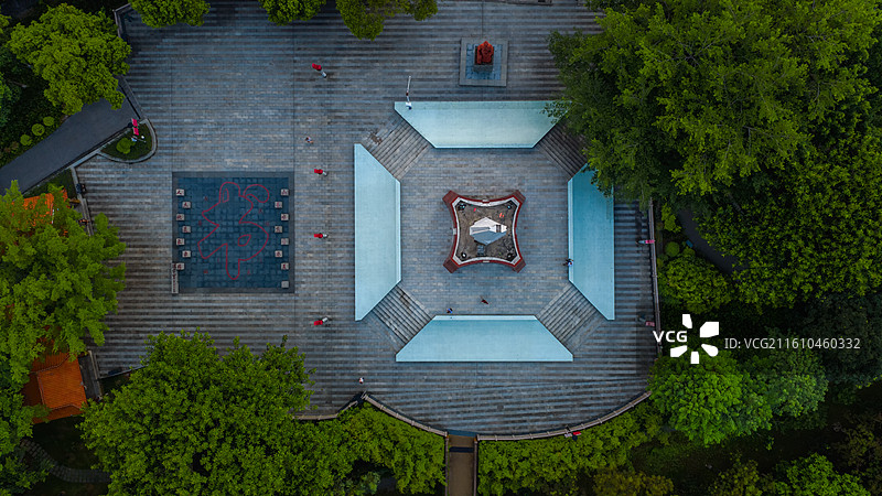 广西河池市金城江区金城江公园纪念碑图片素材