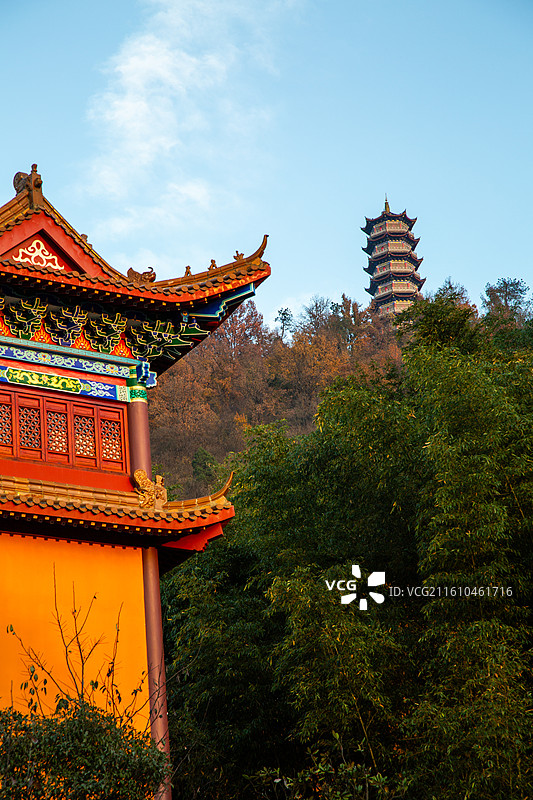 湖北省黄冈市罗田县风光图片素材