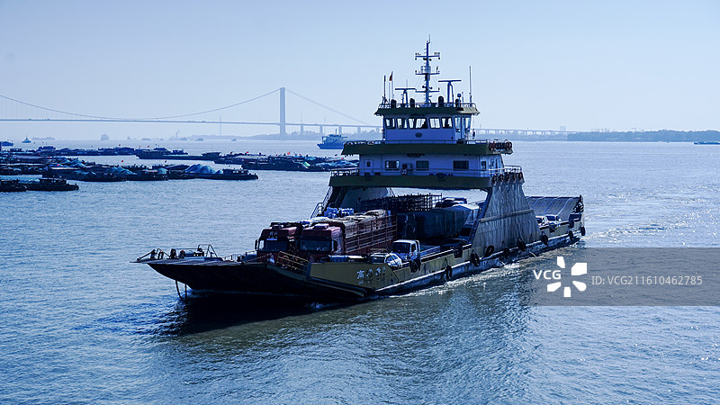 轮渡 船 货运 海上运输图片素材