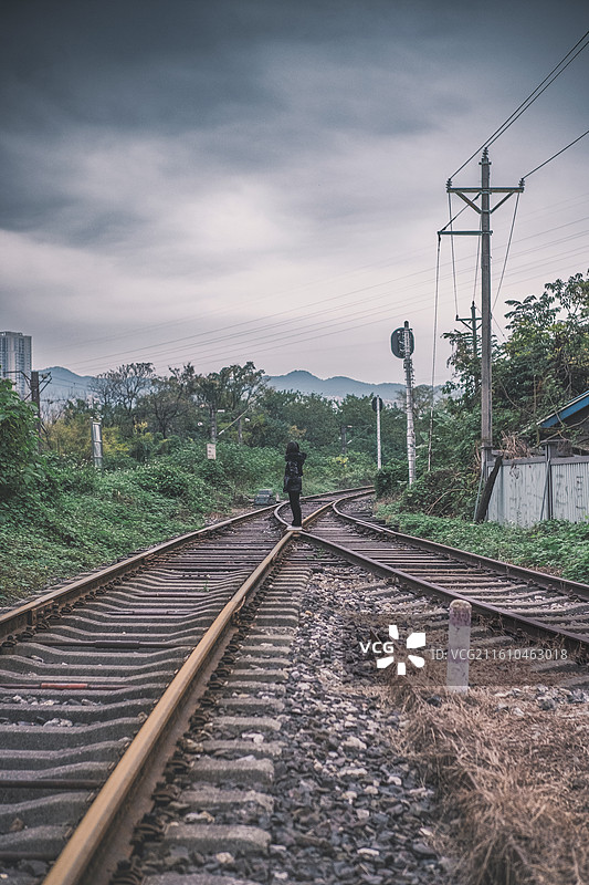 重庆铁路四村风光图片素材