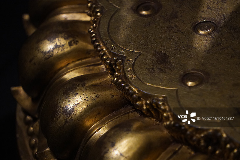 上海博物馆东馆孔雀明王图片素材