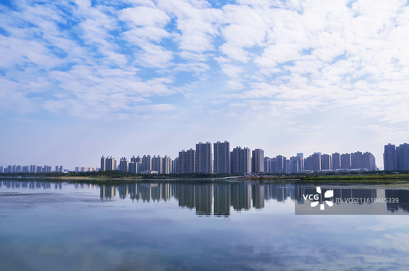 长沙松雅湖公园风光图片素材