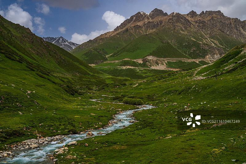 唐布拉草原图片素材