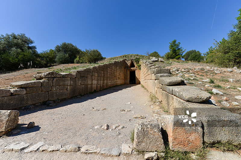 希腊 伯罗奔尼撒半岛 迈锡尼图片素材