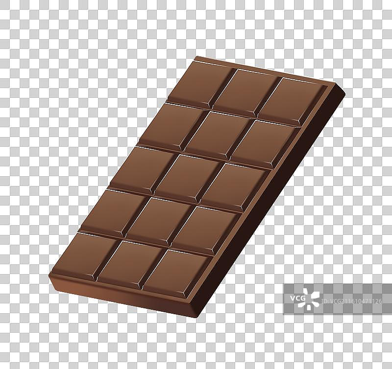 块状巧克力甜食插画素材图片素材