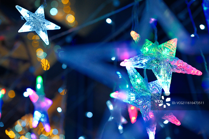 圣诞节彩灯图片素材