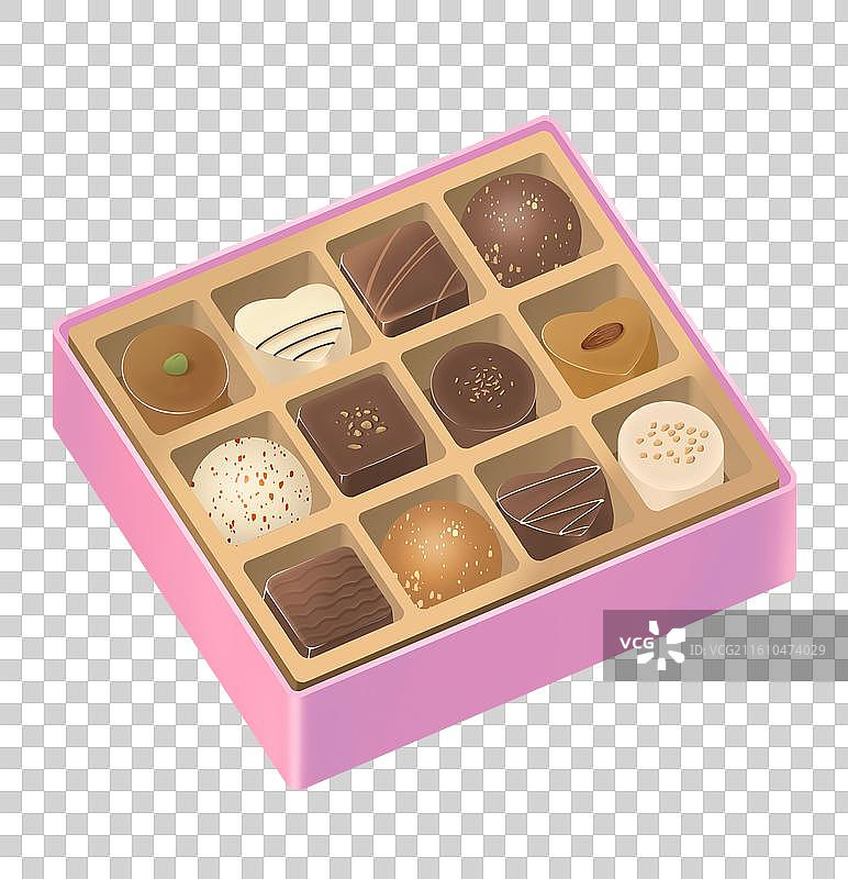 巧克力礼盒巧克力礼品巧克力礼物各种口味巧克力图片素材