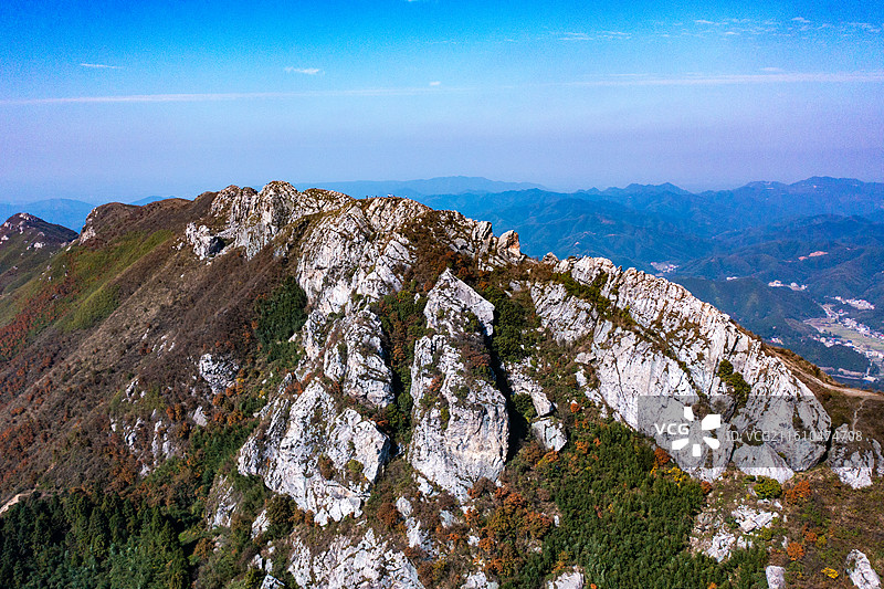 航拍湖南衡阳祁东大云山风光图片素材