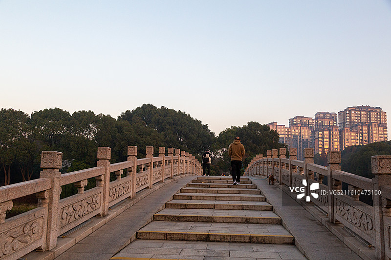 江苏省常州市金坛区愚池公园风光图片素材