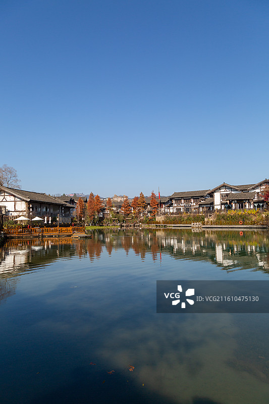 江苏省常州市金坛区东方盐湖城风光图片素材