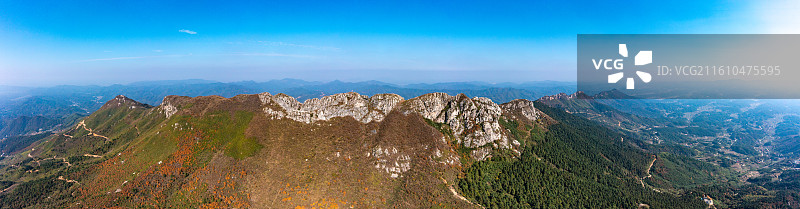 航拍湖南衡阳祁东大云山风光图片素材