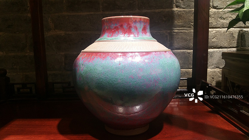 河南禹州神垕镇钧瓷艺术品图片素材