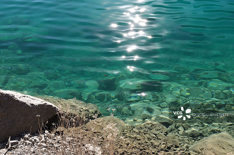冬日九寨沟景区长海图片素材
