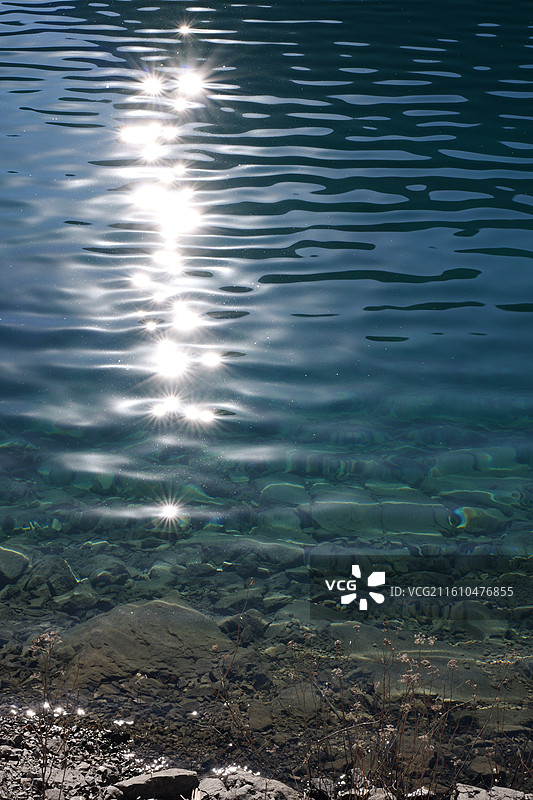 冬日九寨沟景区长海图片素材