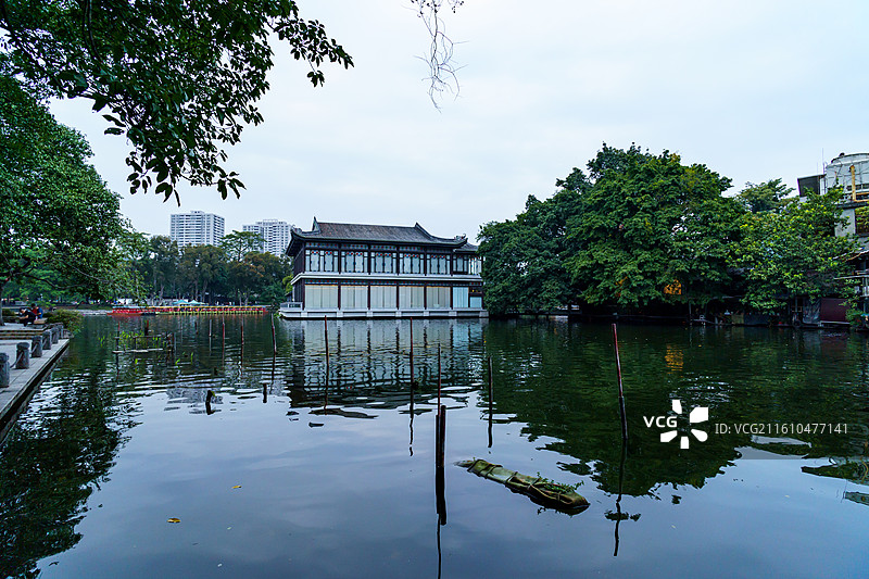 广州荔枝湾景区，，广州西关风情图片素材