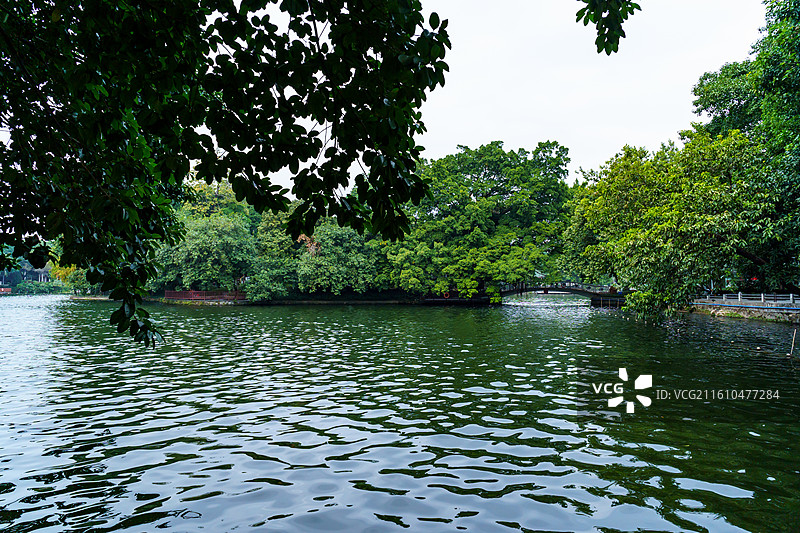 广州荔枝湾景区，，广州西关风情图片素材