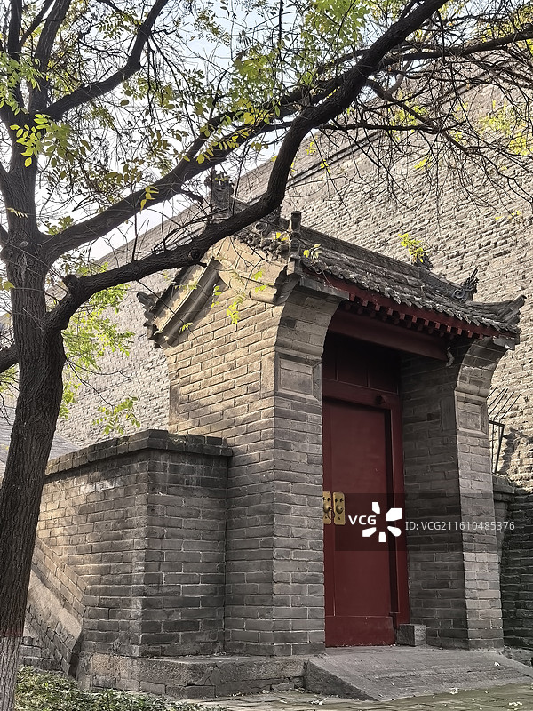 城墙偏门（西安城墙）图片素材