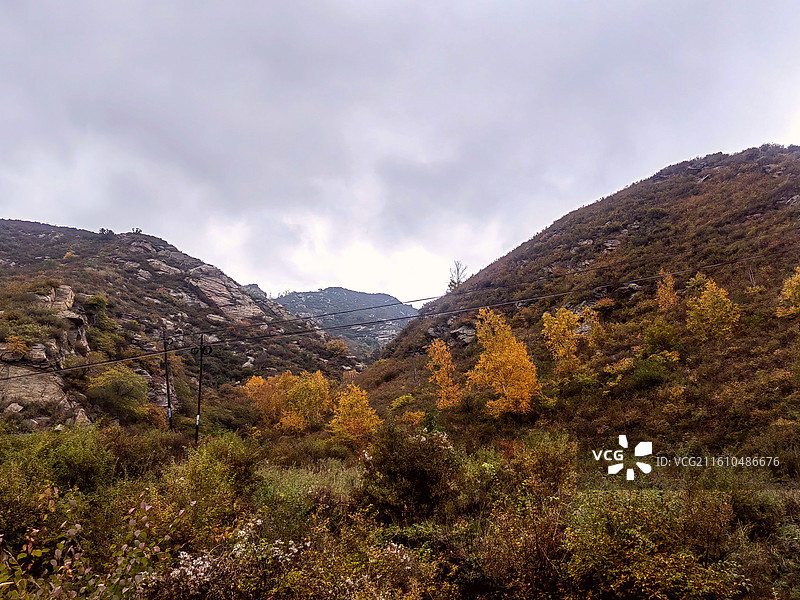 大青山秋景——拍摄于呼和浩特赛罕区图片素材