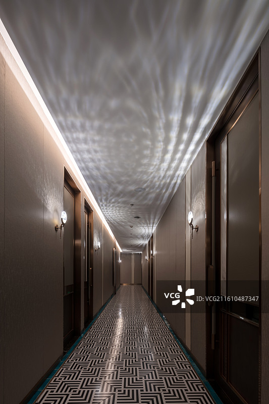 足浴会所室内走廊与过道空间图片素材