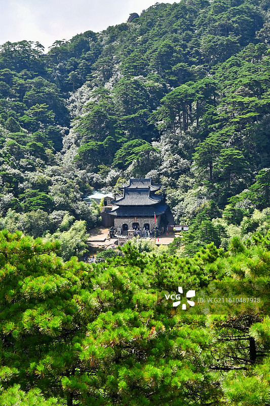 三清山三清宫图片素材