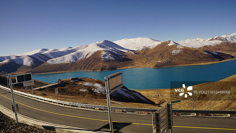 西藏——羊卓雍措图片素材