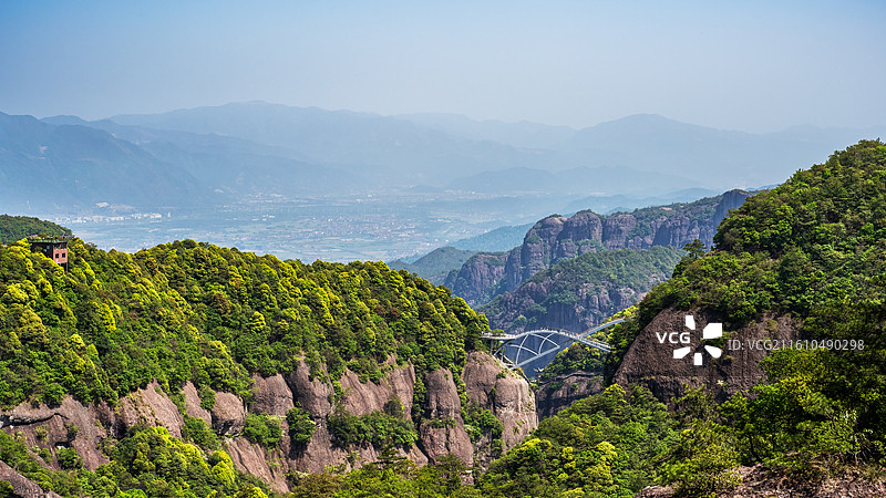 浙江台州市神仙居如意桥图片素材