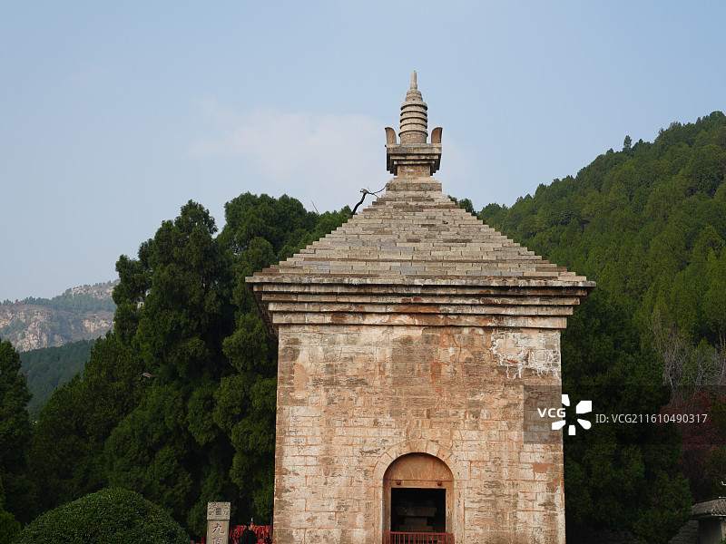 山东济南四门塔图片素材