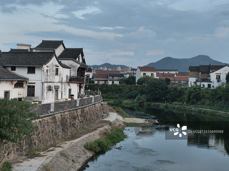 绍兴诸暨枫桥古镇图片素材