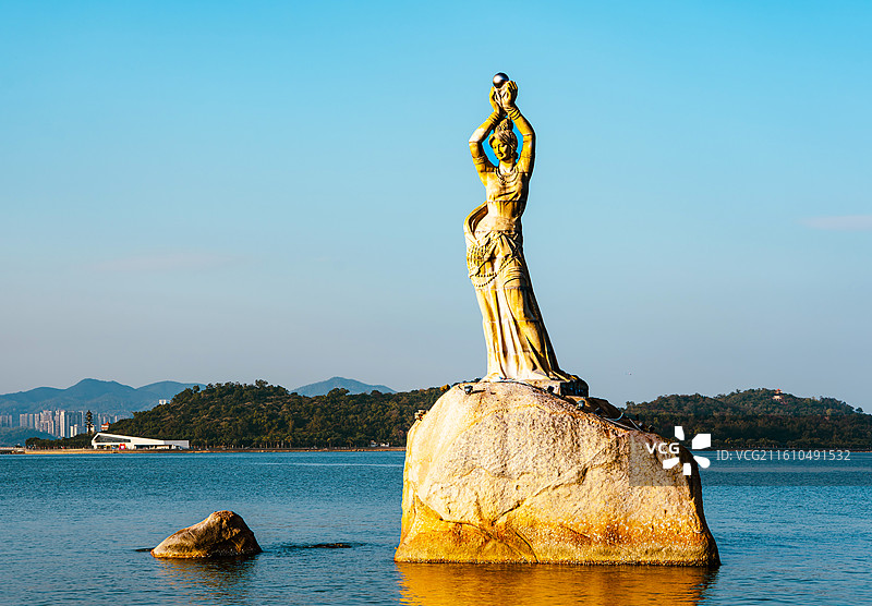 珠海  珠海渔女雕像图片素材