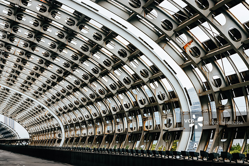 广交会展馆的角落……图片素材