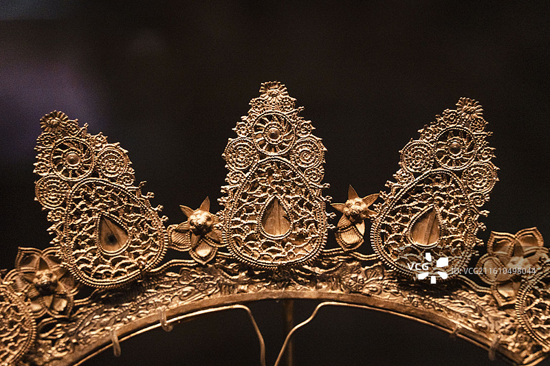 宋代花钿桥梁式簪（香港故宫文化博物馆藏）图片素材