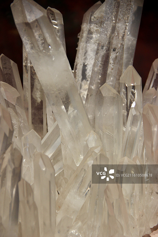 上海L'ÉCOLE珠宝艺术中心矿石奇珍展览之矿石展品图片素材