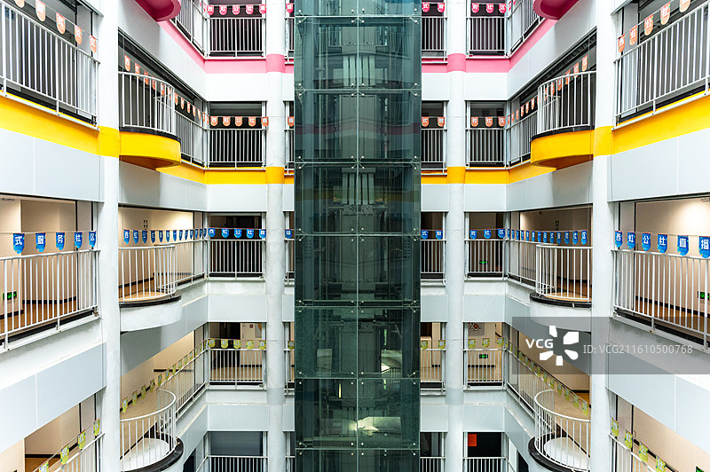 杭州西可科技园：对称美学图片素材