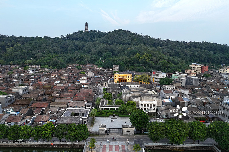 江门新会梁启超故居图片素材