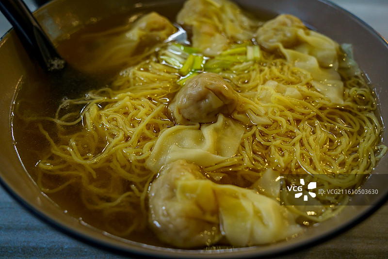 广州竹升面，云吞面图片素材