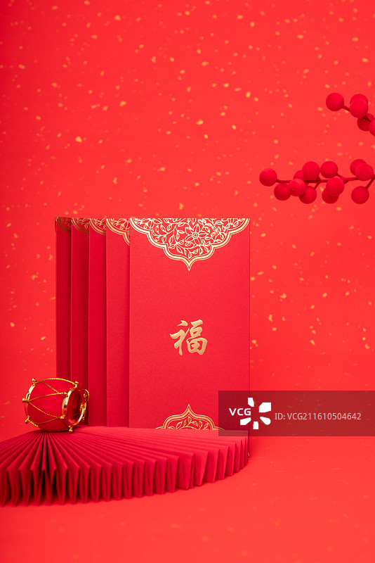 中国传统新年红包图片素材