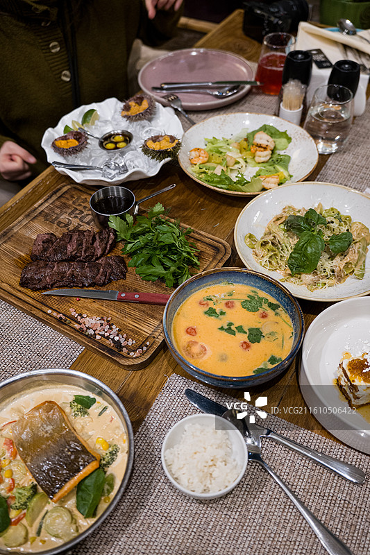 俄罗斯菜西餐料理图片素材