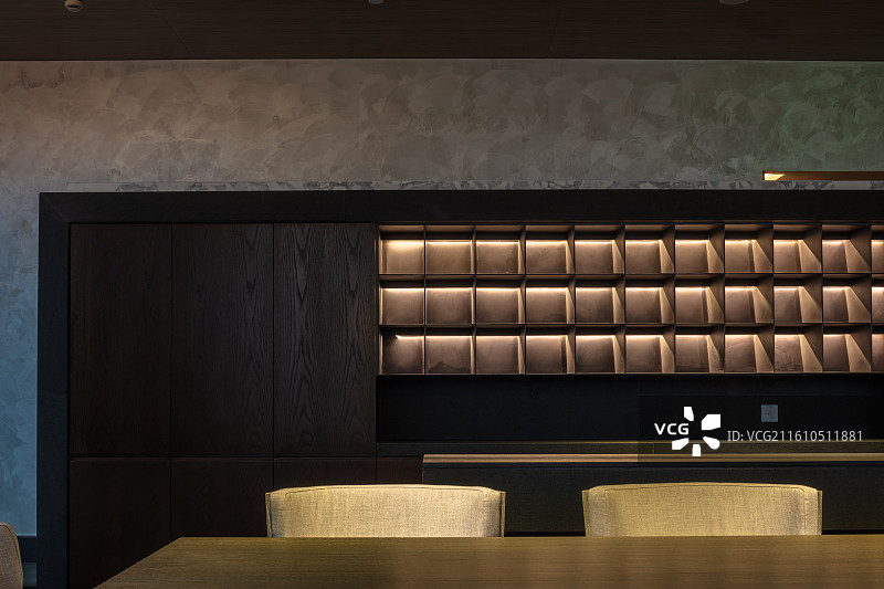 会所包厢卡座与壁龛陈列图片素材