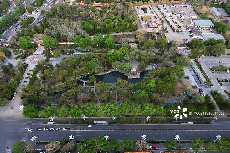 拉萨罗布林卡图片素材