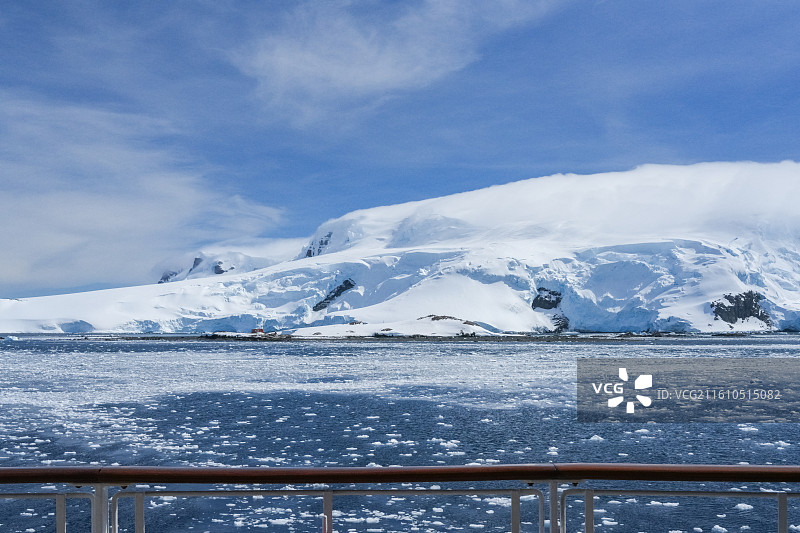 南极海上碎冰图片素材