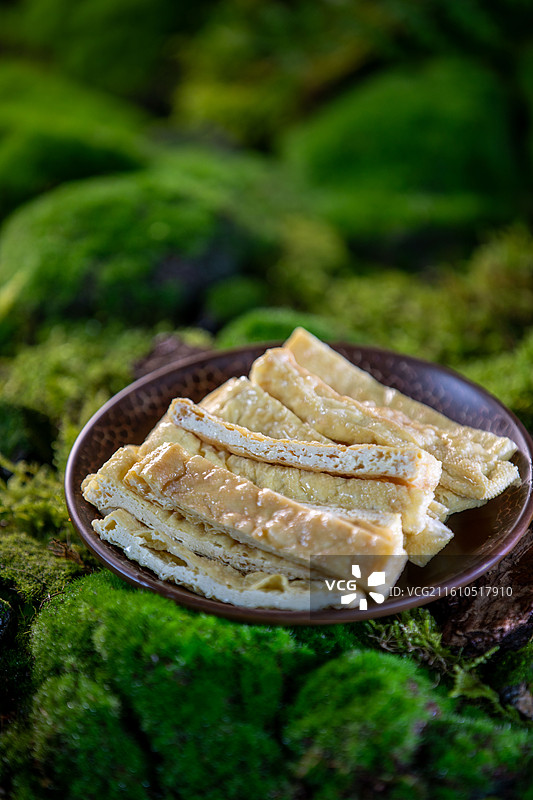 油炸豆腐条图片素材