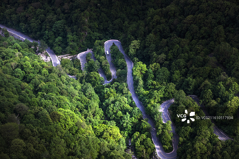 太白山七女秀峰图片素材