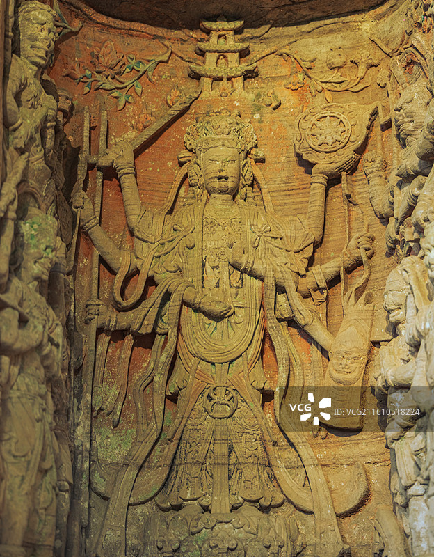 大足石刻图片素材