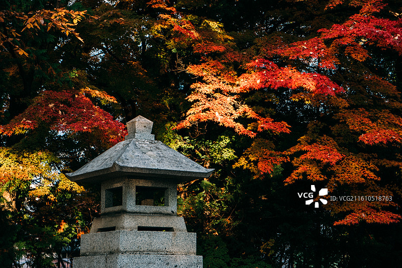 日本岩手盛冈八幡宫神社图片素材